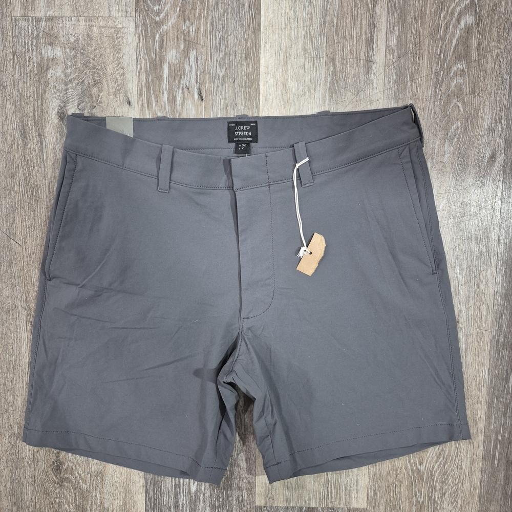 J. Crew Charcoal Stretch Shorts